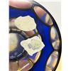 Image 7 : Cobalt Blue Crystal Vase 8.25"T 6"W