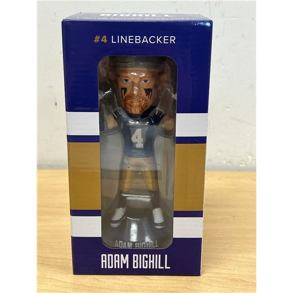 New Adam Bighill Winnipeg Blue Bombers Bobblehead
