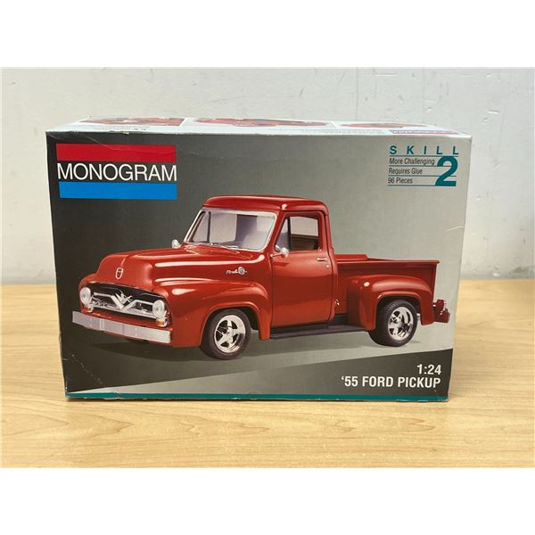 Monogram 1955 Ford Pickup Model Kit 1/24 see all photos