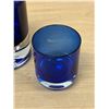 Image 4 : Cobalt Blue Decanter / Glass Combo 8.5"T