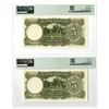 Image 2 : China. Central Bank of China, 1936, Issued Sequential Banknote Pair.