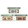 Image 1 : China. Central Bank of China, 1948 to 1949, Issued Banknote Trio.