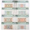 Image 1 : Cuba. Banco Nacional de Cuba Foreign Exchange Certificates, ND (1985), Issued Banknote Assortment.