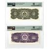 Image 2 : Haiti. Banque Nationale De La Republique D'Haiti, 1919 (ND 1967), Specimen Banknote Pair.