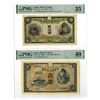 Image 1 : Japan. Bank of Japan, ND (1930) and ND (1931), Issued Banknote Pair.