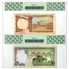 Image 2 : Jordan. Central Bank of Jordan, ND (1975-1992), Issued Banknote Pair.
