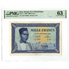 Image 1 : Mali. Banque de la Republique du Mali, 1960, Issued Banknote.