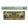 Image 1 : Mexico. Banco Minero, 1911, "Chihuahua" Issued Banknote.