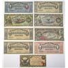 Image 1 : Mexico Banknotes from Various Issuers, 1914 to 1915, Issued Banknote Assortment.