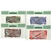 Image 2 : Northern Ireland. Bank of Ireland, ND (1978). Collector Series Specimen Quartet.