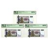 Image 1 : Zimbabwe. Reserve Bank of Zimbabwe, 2003, Issued Banknote Trio.