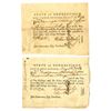 Image 1 : CT. Connecticut Pay-Table Office, 1781 and 1782, Tax Warrant Pair.