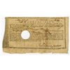 Image 1 : CT. Connecticut Treasury Office, 1781 Treasury Office Note for Loan with first Reference to the "Uni