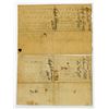 Image 2 : CT. Connecticut Pay-Table Office, 1781 Tax Warrant Pair Payable in Lawful Silver Money