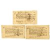 Image 1 : CT. Connecticut Pay-Table Office, 1781 and 1782 Tax Warrant Trio Payable in Lawful Silver Money