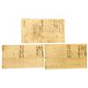 Image 2 : CT. Connecticut Pay-Table Office, 1781 and 1782 Tax Warrant Trio Payable in Lawful Silver Money
