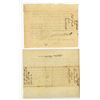 Image 2 : CT. Connecticut Pay-Table Office, 1782 Tax Warrant Pair