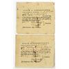 Image 1 : CT. Connecticut Pay-Table Office, 1782 Tax Warrant Pair