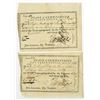Image 1 : CT. Connecticut Pay-Table Office, 1785-86 Tax Warrant Pair