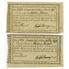 Image 1 : CT. Connecticut Comptroller's Office, 1790, I/C Payment Pair