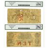 Image 2 : RI. Bank of the Republic and Pocasset Bank, 1855 and 1859, Issued Obsolete Banknote Pair.