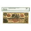 Image 1 : VA. Confederate States of America, 1861, Contemporary Counterfeit Banknote .