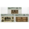 Image 1 : VA. Confederate States of America, 1862 to 1863, Issued Banknote Trio.