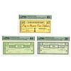 Image 1 : CO. Fort Collins Clearing House Certificates, 1907, Remainder Depression Scrip Note Trio.