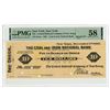 Image 1 : NY. Central Railroad Co. of New Jersey, 1907, Specimen 1907 Depression or Panic Currency.
