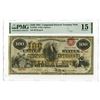 Image 1 : D.C., $100, 1864, Compound Interest Treasury Note, Fr#193b, Issued Banknote.