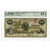 Image 3 : D.C., $100, 1864, Compound Interest Treasury Note, Fr#193b, Issued Banknote.