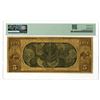 Image 2 : CA. $5, 1870, First National Gold Bank, San Francisco, Ch# 1741, Fr#1136, Issued National Bank Note.