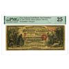 Image 3 : CA. $5, 1870, First National Gold Bank, San Francisco, Ch# 1741, Fr#1136, Issued National Bank Note.