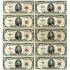 Image 1 : U.S. Note - Legal Tender, $5 Series of 1963, FR. 1536* Issued Group of 10 Star Notes