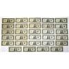 Image 2 : U.S. Silver Certificates, $1, Series 1957A and Series 1957B, Issued Group of 129 Banknotes.