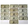 Image 1 : U.S. Silver Certificates, $5 (11), Series 1934C*, 1934D* to Series 1953A*, & $1, Series 1935D*Issued