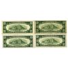 Image 2 : U.S. Silver Certificates, $10, Series of 1953 to Series 1953B, Issued Banknote Quartet.
