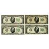 Image 1 : U.S. Federal Reserve Notes, $10, Series of 1928A to Series 1934C, Issued Banknote Quartet.
