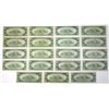 Image 2 : U.S. Federal Reserve Notes, $10, Series of 1934C to Series 1974, Issued Group of 17 Banknotes.