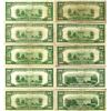 Image 2 : U.S. Federal Reserve Notes, $20, Series of 1928B to Series of 1934C, Issued Group of 17 Banknotes.