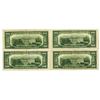 Image 2 : U.S. Federal Reserve Notes, $20, Series of 1950B, Fr.# 2061*, Issued Group of 4 Star Notes.