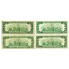 Image 2 : U.S. Federal Reserve Notes, $100, Series of 1934, Fr.# 2152, Issued Group of 4 Banknotes.