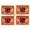Image 1 : Germany. Arnstadt. 1921. Lot of 4 Issued Anti-Semitic Notgeld Notes.