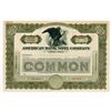 Image 1 : NY. American Bank Note Co., 1920-1930 Specimen Stock Certificate