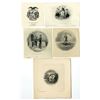 Image 1 : NY. PA. American Bank Note Company Archives State and City Arms Proof Vignettes.