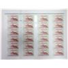 Image 2 : U.S. & Canada. DuraNote Pioneer Polymer Banknote Uncut Advertising Notes, ca. 1989-1994, Sheet of 24
