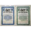 Image 1 : Canada. City of Fort William, 1908 and 1909, Specimen 1 1/2% Coupon Bond Pair.