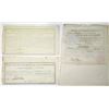 Image 2 : FL. Bank of Pensacola, 1835 to 1836, Stock and Bond Trio.