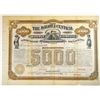 Image 1 : Dakota Central Railway Co., Southeastern Division, 1882 Specimen Bond Rarity.