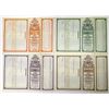 Image 2 : WI. Northern Pacific Railway Co., 1914, Specimen Refunding and Improvement Registered Bond Quartet.
